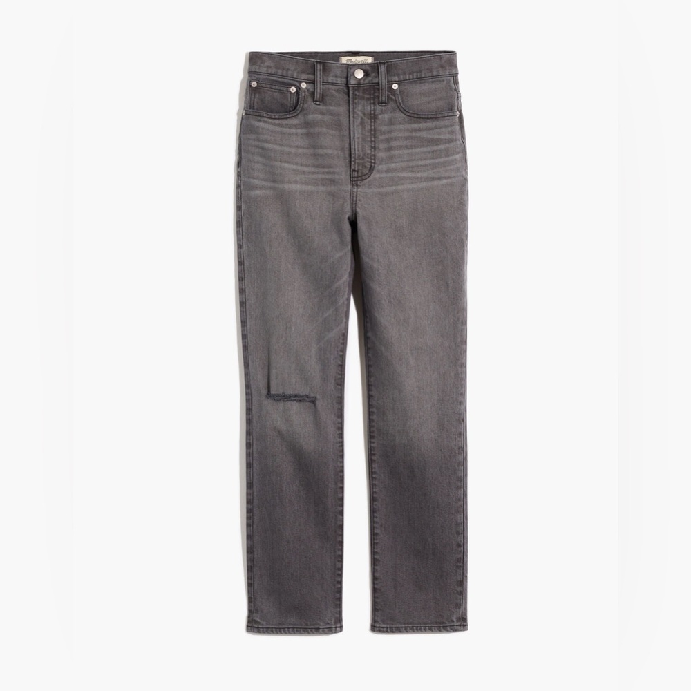 Madewell The Perfect Vintage Jean in Connell Wash: Ripped Edition